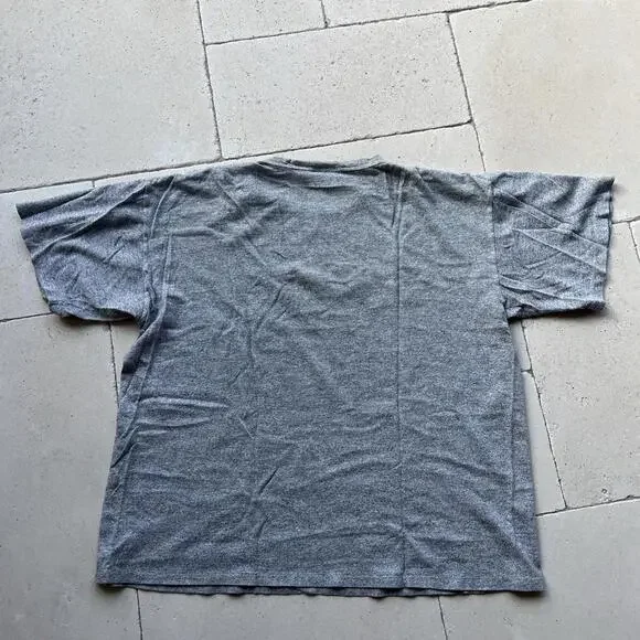 Vintage 1980s Champion Grey Shirt Men's XL Extra Large Europe USA Single Script - Picture 5 of 5